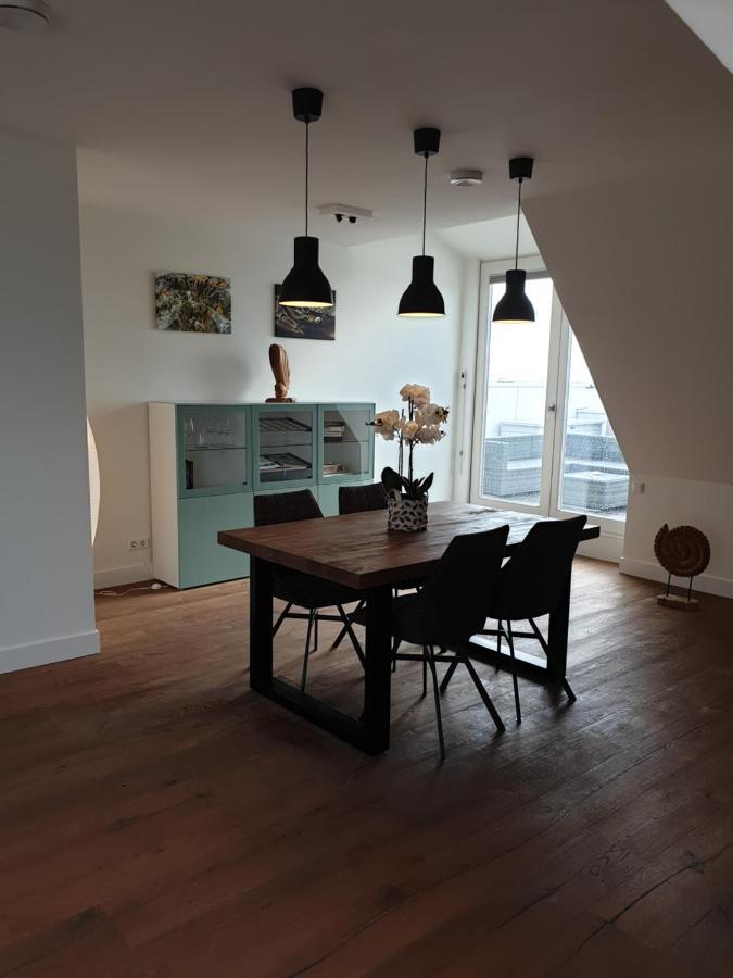 Penthouse Windkracht 10 Aan Het Strand Van กัดซันด์ ภายนอก รูปภาพ